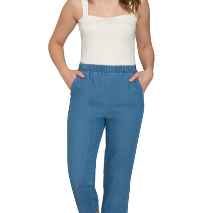 Women's Stretch Denim Capris– Lightweight Stretch
