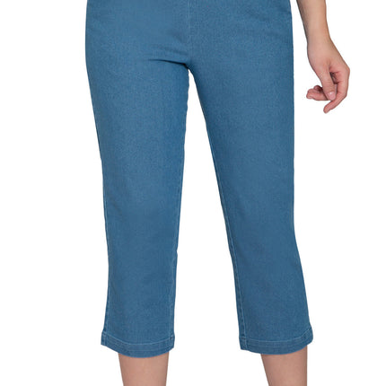 Women's Stretch Denim Capris– Lightweight Stretch