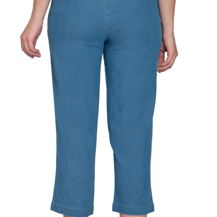 Women's Stretch Denim Capris– Lightweight Stretch