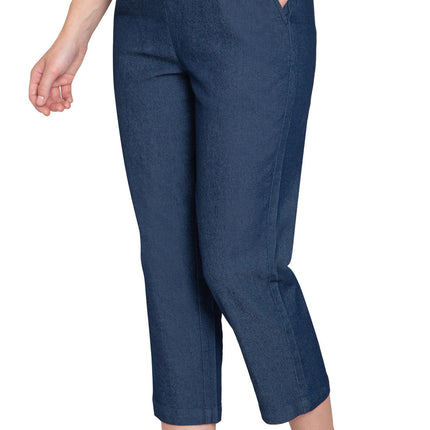 Women's Stretch Denim Capris– Lightweight Stretch