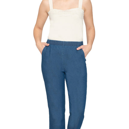 Women's Stretch Denim Capris– Lightweight Stretch