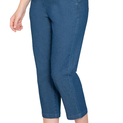 Women's Stretch Denim Capris– Lightweight Stretch