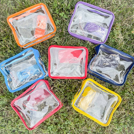 Stadium Clear Bag Panter Blue
