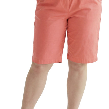 Women's Easy Pull on Bermuda Shorts in Denim and Twill