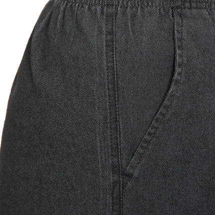 Women's Pull On Denim & Twill Shorts with stretch waist - No zipper or buttons