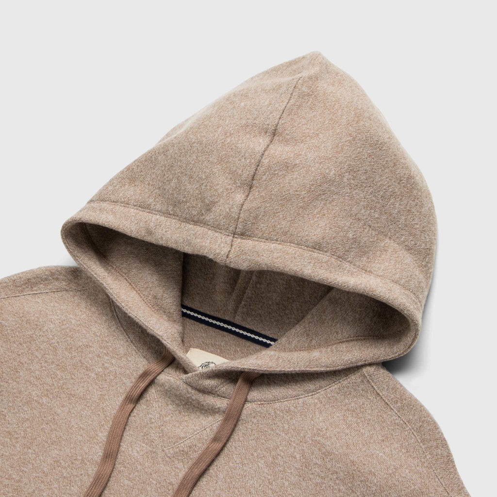 Justin Cashmist Fleece Hoodie - Camel Heather