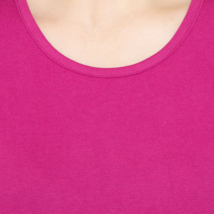 Women's Relaxed Fit Short-Sleeve Crew neck knit Tee Shirt