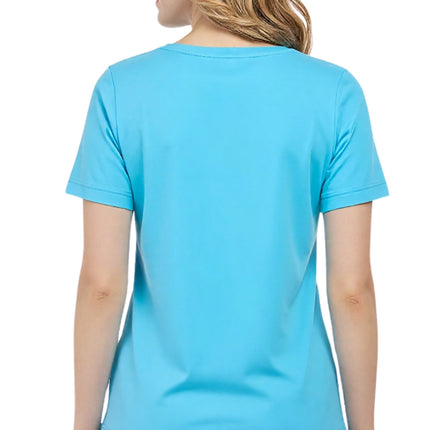 Women's Perfect Short-Sleeve V-Neck Tee Shirt - Cotton blend and Wrinkle Resistant