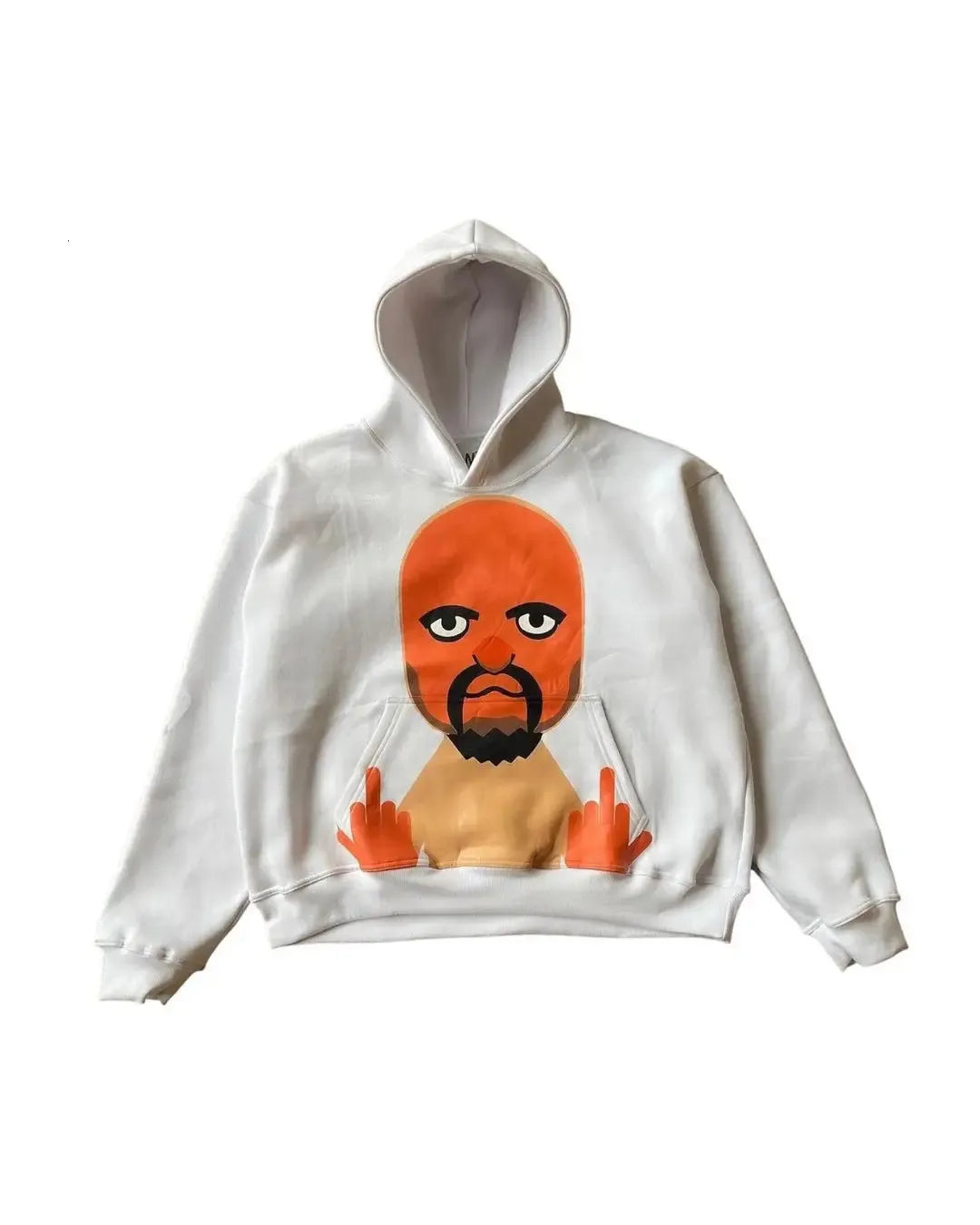 Mii Character Middle Finger Hoodie