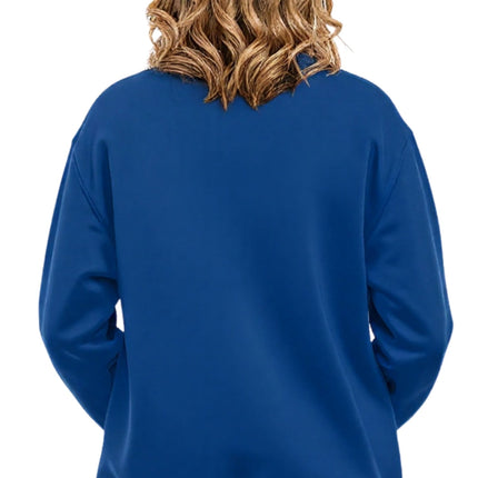 Womens Snap Up Jacket - Soft, Fleecy Lining for Three-Season Comfort