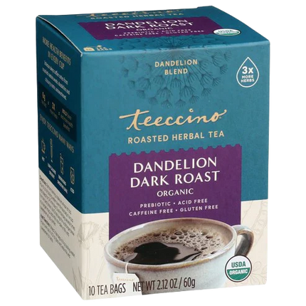 Dandelion Dark Roast Herbal Tea