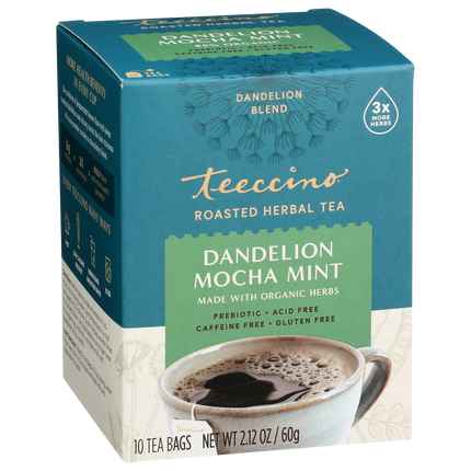 Dandelion Mocha Mint Roasted Herbal Tea