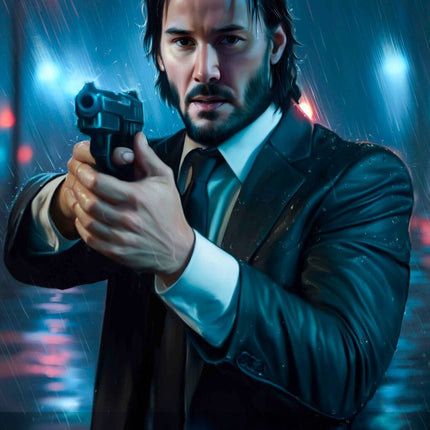 FAME: KEANU REEVES - ULYA STUZHUK VIRGIN VARIANT FANEXPO DALLAS 2025 EXCLUSIVE
