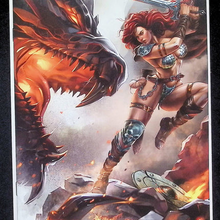 RED SONJA #16 - KATYA SINYUKHINA VIRGIN VARIANT COVER A EXCLUSIVE NM+
