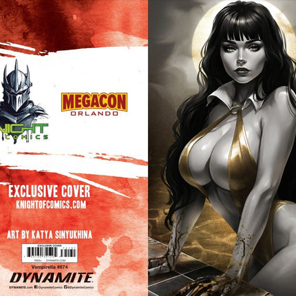 VAMPIRELLA #674 - MEGACON 2025 KATYA SINYUKHINA VIRGIN VARIANT NM+