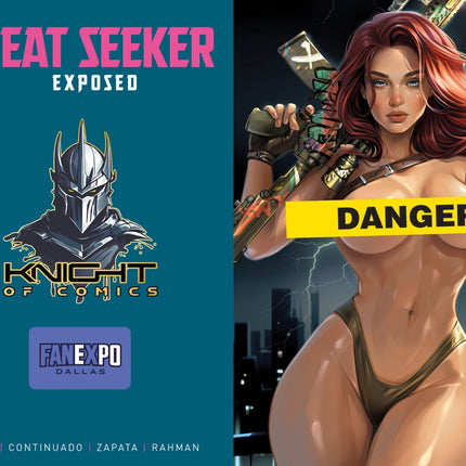 HEAT SEEKER EXPOSED #1 - KATYA SINYUKHINA VIRGIN VARIANT COVER B FANEXPO DALLAS