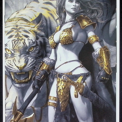 RED SONJA DEATH AND THE DEVIL #1 - TIAGO DA SILVA COVER B +COA LTD 200 NM+
