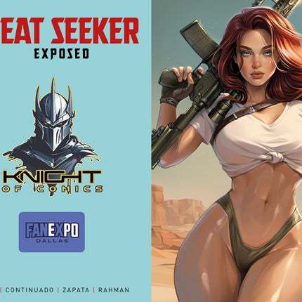 HEAT SEEKER EXPOSED #1 - KATYA SINYUKHINA VIRGIN VARIANT COVER A FANEXPO DALLAS