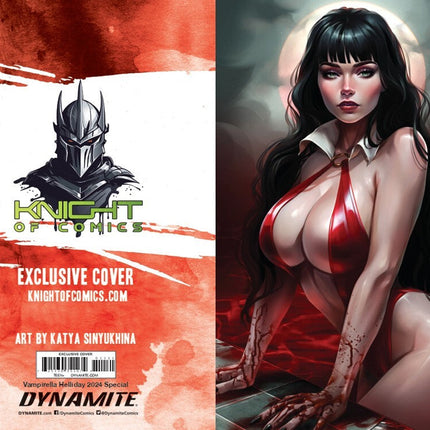 VAMPIRELLA HELLIDAY 2024 SPECIAL #1 - KATYA SINYUKHINA VIRGIN VARIANT NM+