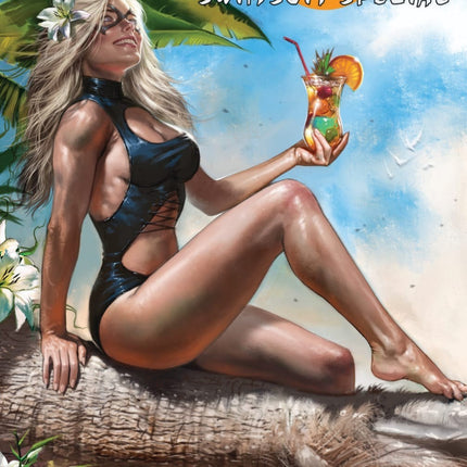 MARVEL SWIMSUIT SPECIAL FRIENDS FOES RIVALS 1 LUCIO PARRILLO TRADE VARIANT SDCC