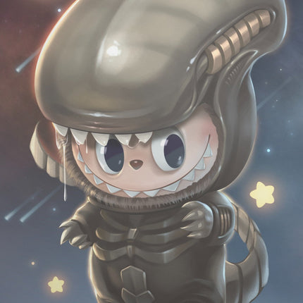 FAME: KASING LUNG CREATOR OF THE LABUBU - KATYA SINYUKHINA ALIEN MONSTER FOIL