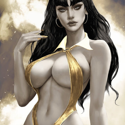 VAMPIRELLA #1 - JUSTINE FLORENTINO VIRGIN VARIANT COVER B KNIGHT OF COMICS C2E2