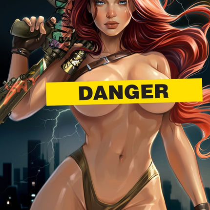 HEAT SEEKER EXPOSED #1 - KATYA SINYUKHINA VIRGIN VARIANT COVER B FANEXPO DALLAS