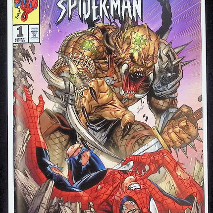 PREDATOR VS SPIDER-MAN #1 - TYLER KIRKHAM TRADE VARIANT EXCLUSIVE NM+