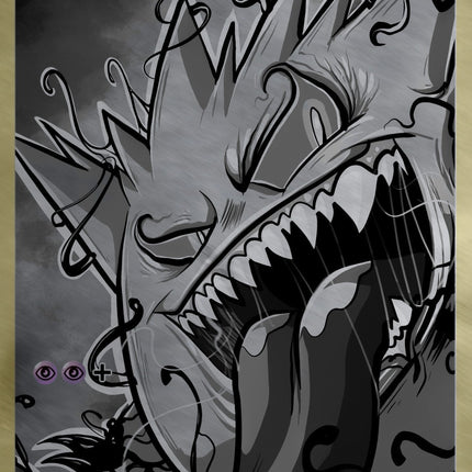 GORKEM DEMIR SKETCHBOOK - GENGAMIZED COVER C METAL VARIANT NYCC 2025 EXCLUSIVE