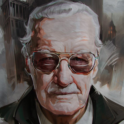 TRIBUTE: STAN LEE VIKTOR MILLER GAUSA METAL VARIANT FANEXPO DALLAS 2025 LTD 20