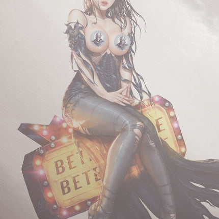 ARTBOOK - BEETLEJUICE KYUYONG EOM COVER B FOIL MEGACON 2025 EXCLUSIVE