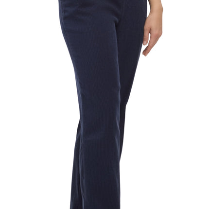 Womens Pull On Fine Wale Corduroy Pants with soft-covered elastic waist