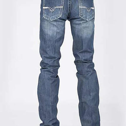 Stetson 1014 Rocks Fit with V Pocket - Men's Bootcut Jeans