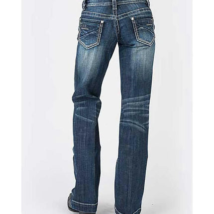 Stetson 214 Trouser Fit w/ Pieced Back Pocket - Women's Jeans