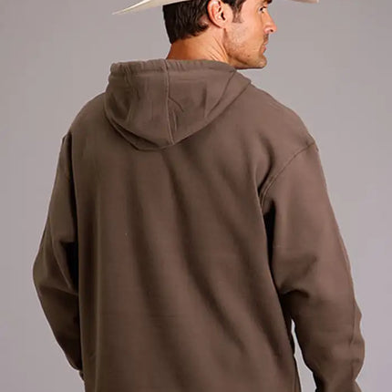 Stetson Cotton Blend Est. 1865 (Brown) - Men's Hoodie Sweatshirt
