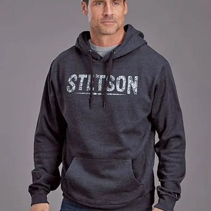 Stetson Vintage Mineral Washed (Navy) - Men's Hoodie Sweatshirt