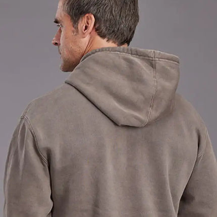 Stetson Longhorn Steer Skull (Brown) - Men's Hoodie Sweatshirt