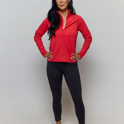 Foudy Mid-Weight Long Sleeve ½ Zip Top