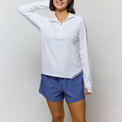 Foudy Mid-Weight Long Sleeve ½ Zip Top