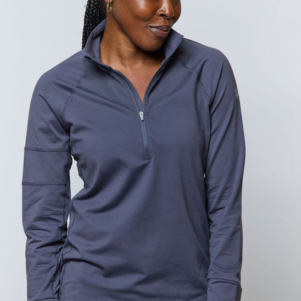 Foudy Mid-Weight Long Sleeve ½ Zip Top