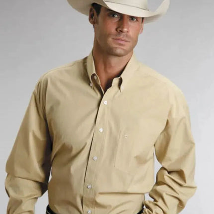 Stetson Golden West (Yellow) - Men's Western Shirt