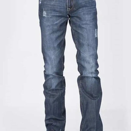 Stetson 1014 Fit Destructed (Dark Wash) - Men's Jeans