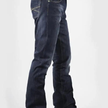 Stetson 1014 Fit Semi-Destructed Wash Jeans - Men's Jeans
