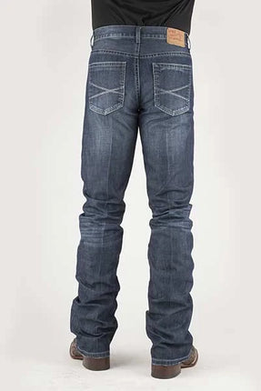 Stetson 1014 Rocker Fit (Dark Wash) - Men's Jeans