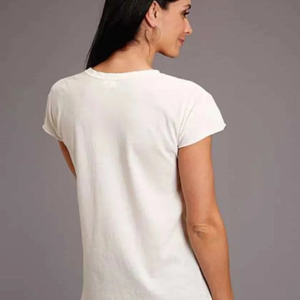 Stetson Round Up (White) - Women's Short Sleeve T-Shirt