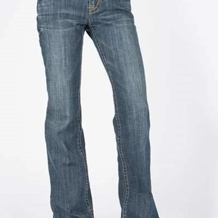 Stetson 214 City Trouser Jeans (Medium Wash) - Women's Jeans (Closeout)