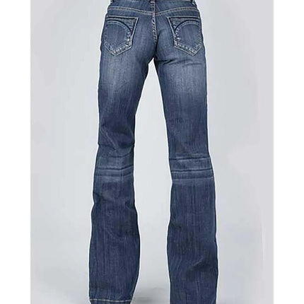 Stetson 214 Trouser Fit w/ Diagonal Pieced Pocket- Women's Jeans