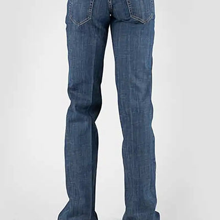 Stetson 214 Trouser Fit Patchwork ( Denim Dark Wash )- Women's Jeans