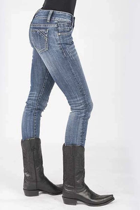 Stetson 503 Skinny Fit (Light Wash) - Women's Jeans