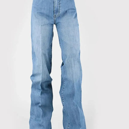 Stetson 751 Wide Leg High Rise (Light Wash) - Women's Jeans